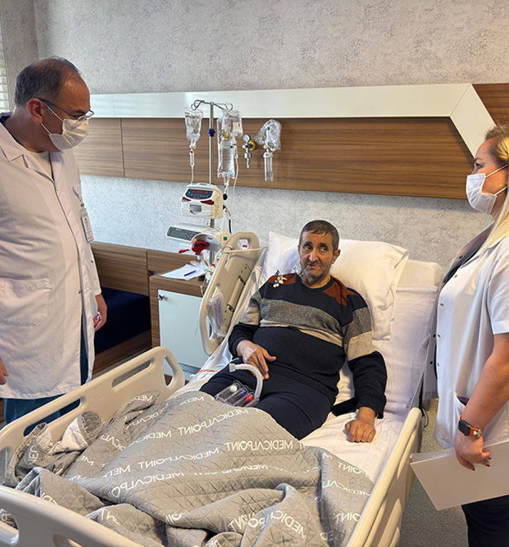 İzmir-Ankara tren hattında acil organ nakli için hasta transferi