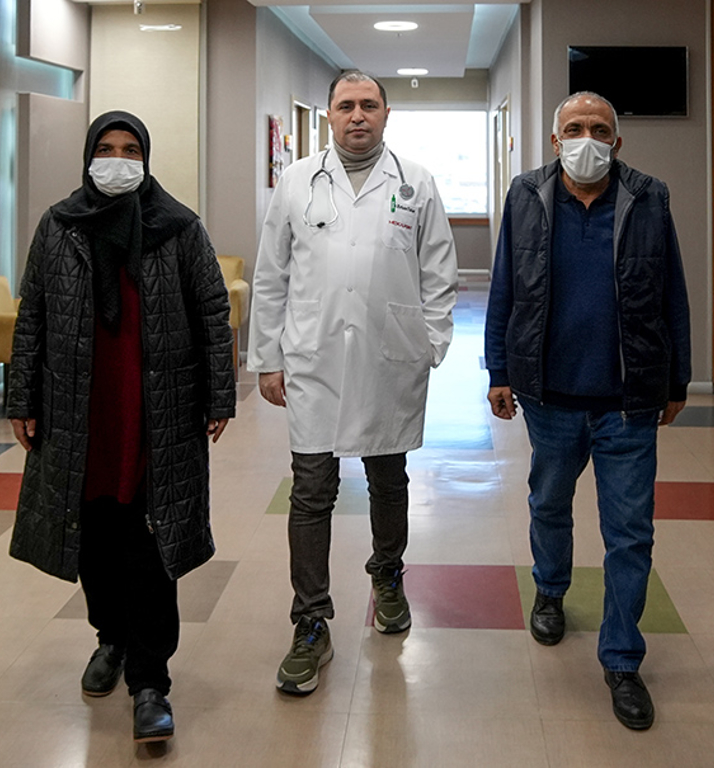 Depremin üçüncü yılında eşinin bağışladığı böbrekle iyileşti