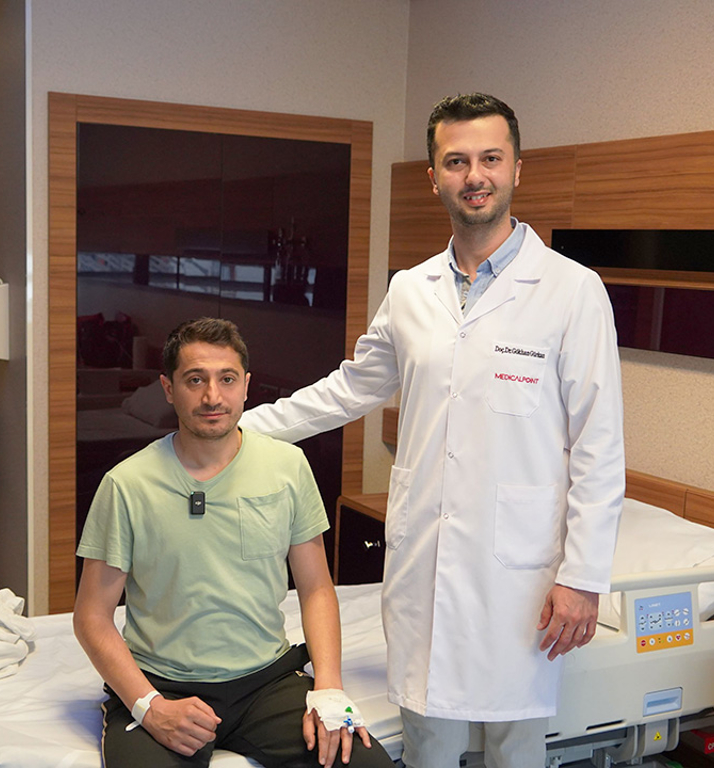 Medical Point’te Bel Fıtığına Kapalı Yöntemle Başarılı Müdahale